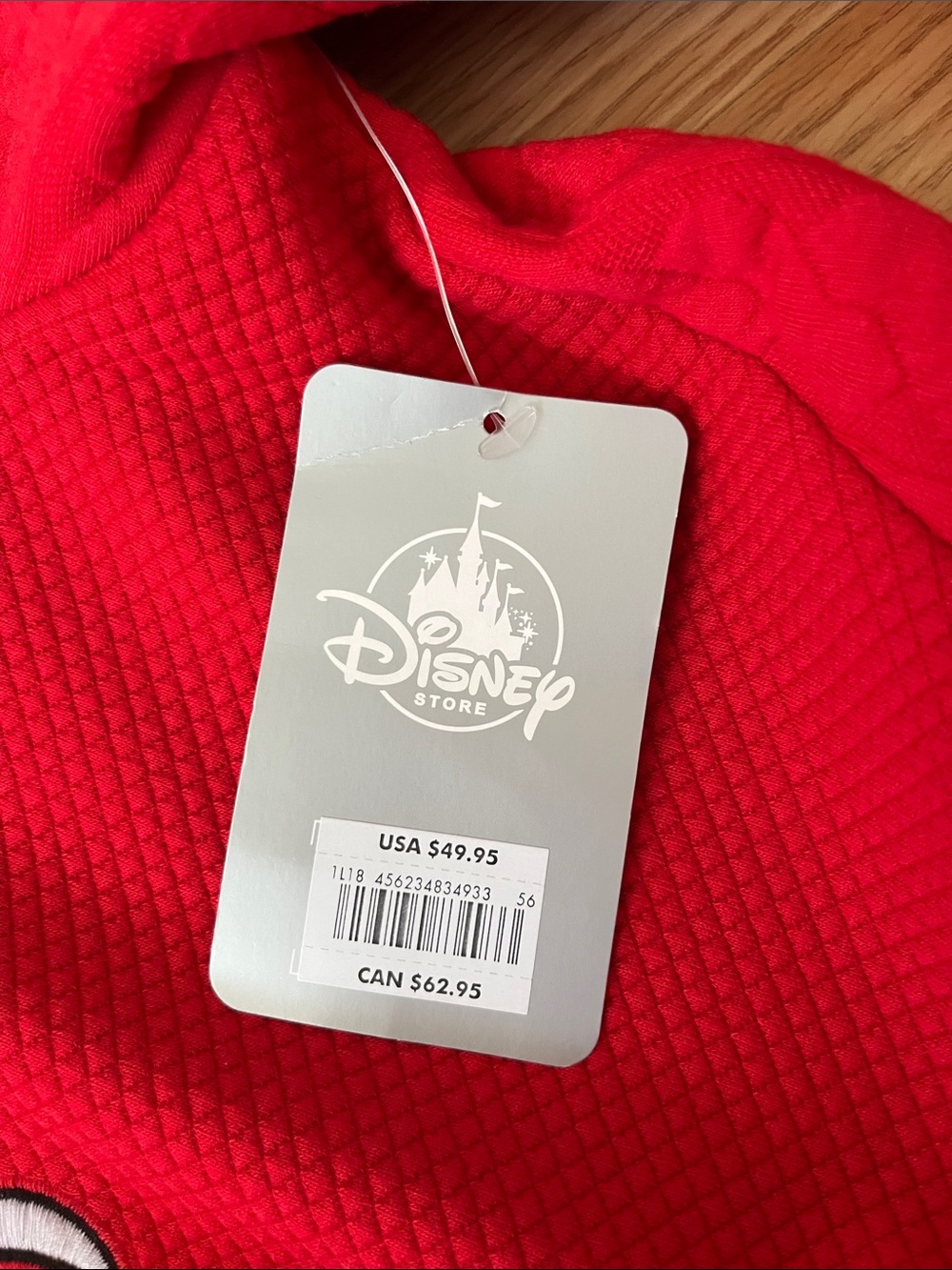 Disney Red Holiday Mickey & Minnie Sweater - Picture 8 of 12